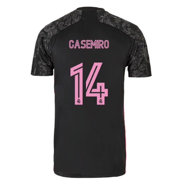 Maglia Real Madrid Third NO.14 Casemiro 20/21 Nero